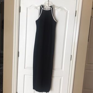 Womens black maxi dress. Size 7/8